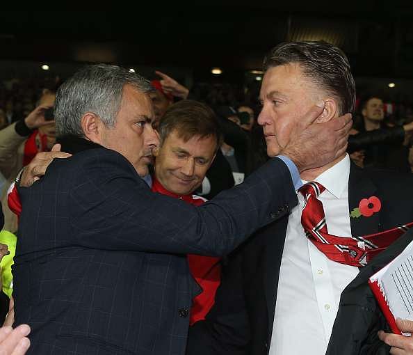 jose mourinho louis van gaal